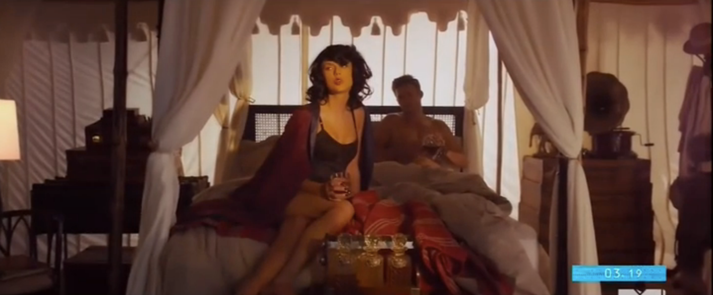 Taylor Swift in the video for "Wildest Dreams"