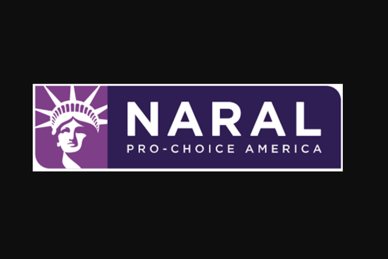 The NARAL logo with Lady Liberty.