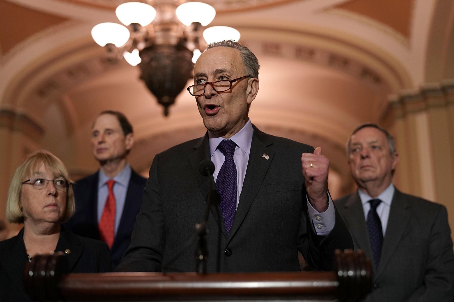 Senate Democrats face a critical government shutdown decision.