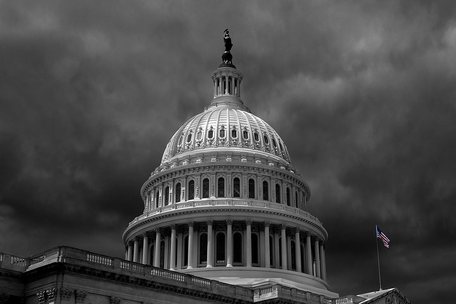 The U.S. Capitol building.