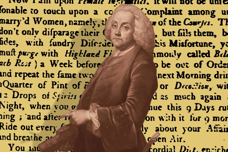 Ben Franklin's American Instructor textbook included an abortion recipe.