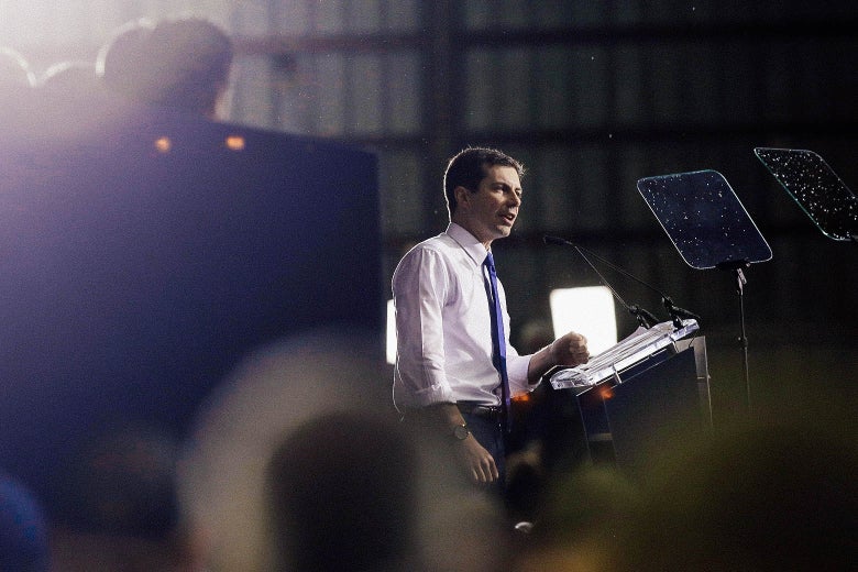 Mayor Pete says he's running for prez.
