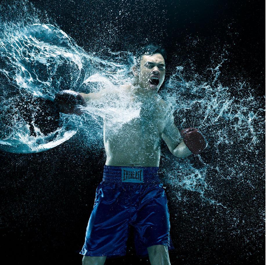 Howard Schatz's book All The Fights chronicles boxing.
