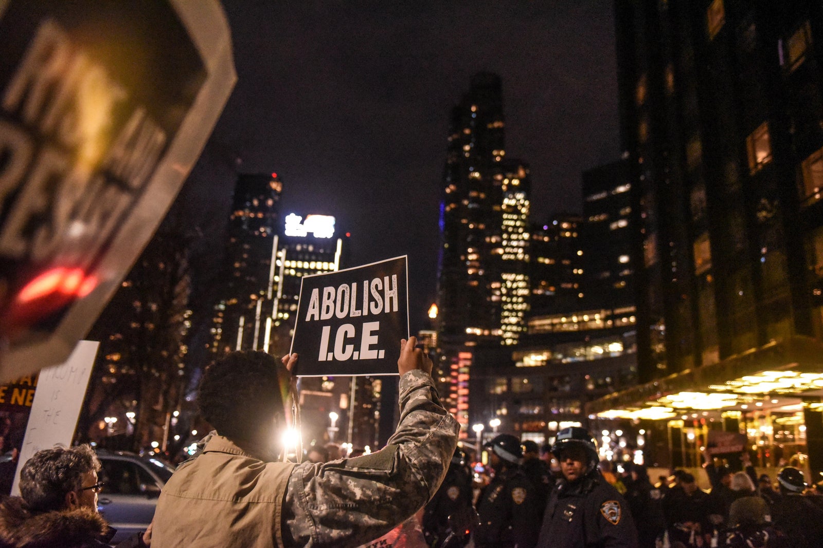 ICE allegedly shot a man in the face in the sanctuary city of New York.