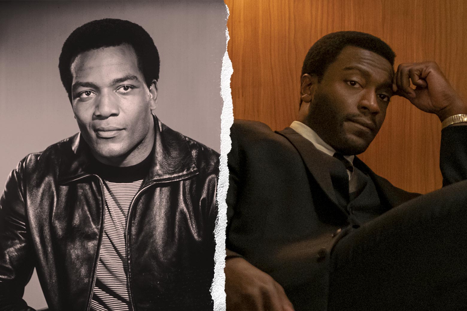 Jim Brown in real life and in the movie.