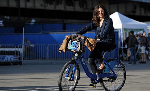 New York bike-sharing program.
