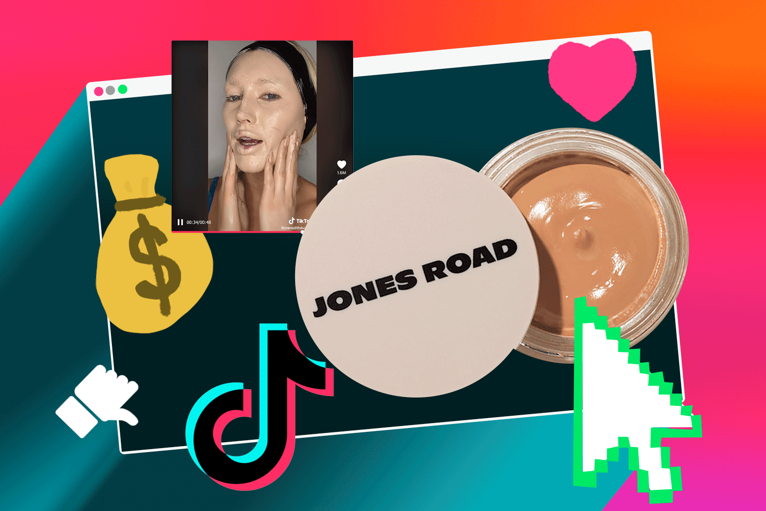 The Real Story Behind the Viral Makeup All Over TikTok