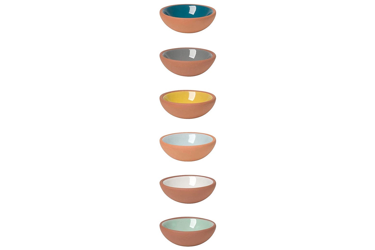 Small colorful bowls.