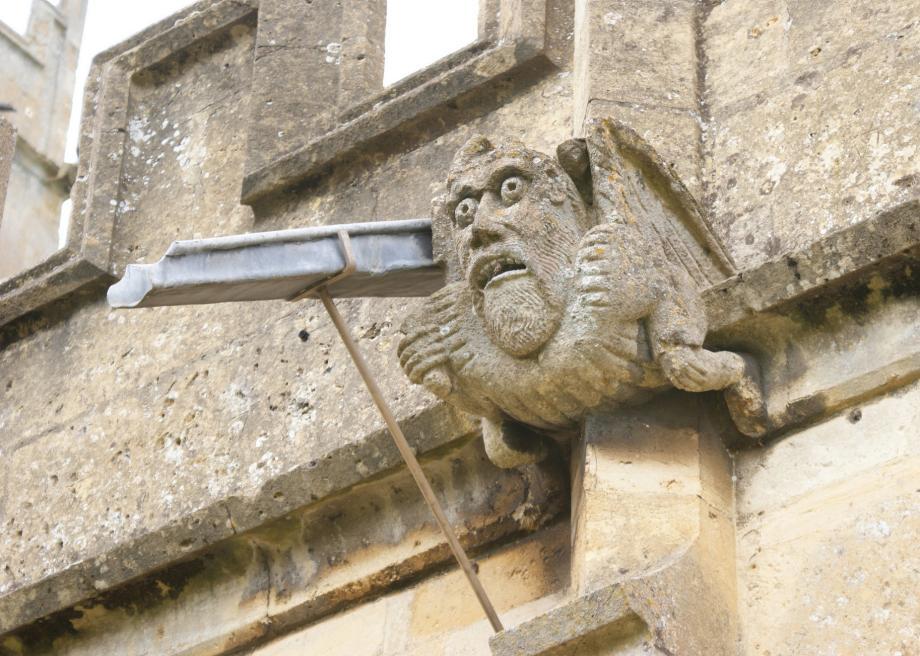 Popculture and modern grotesques and gargoyles in Gothic architecture