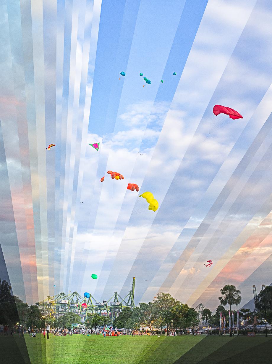 Kite Flying at West Coast (Sunset), 2013. All Rights Reserved.