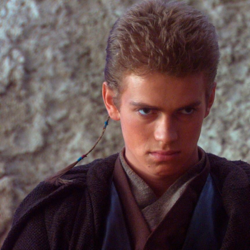 Hayden Christiansen as Anakin Skywalker