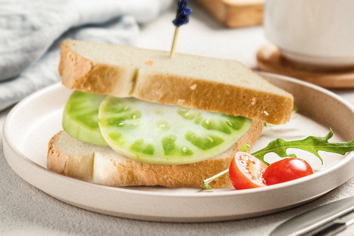 Summer tomato sandwiches can be amazing. This one brought me to tears.