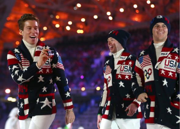 ubemandede matron modul Opening ceremony sweaters: Those Ralph Lauren duds were the best thing  about the Sochi Olympics.