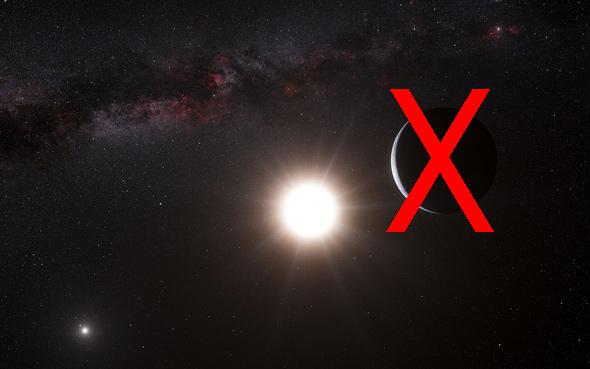 Alpha Centauri Planet Is Almost Certainly Not Real