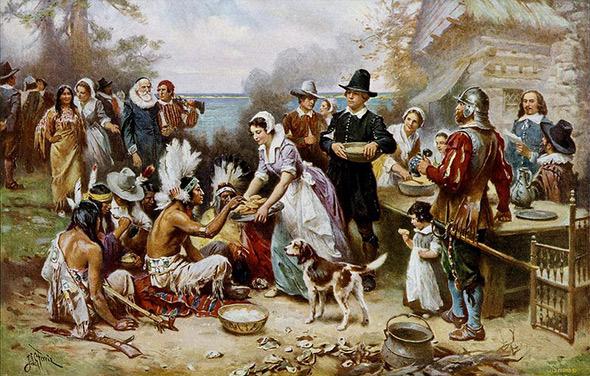 The first Thanksgiving, socialism