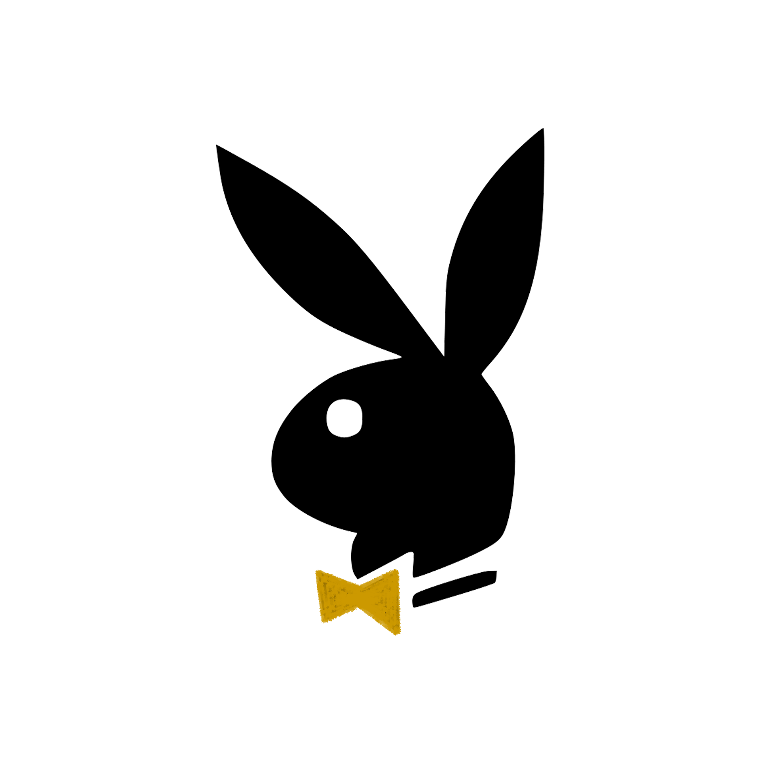 The Playboy bunny logo.