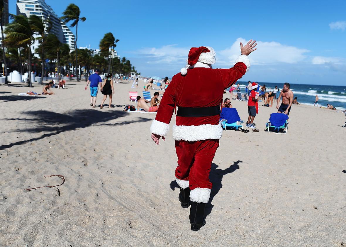 East Coast Weather Is Freakishly Warm This Christmas Eve