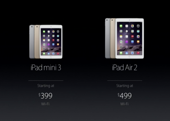 iPad prices
