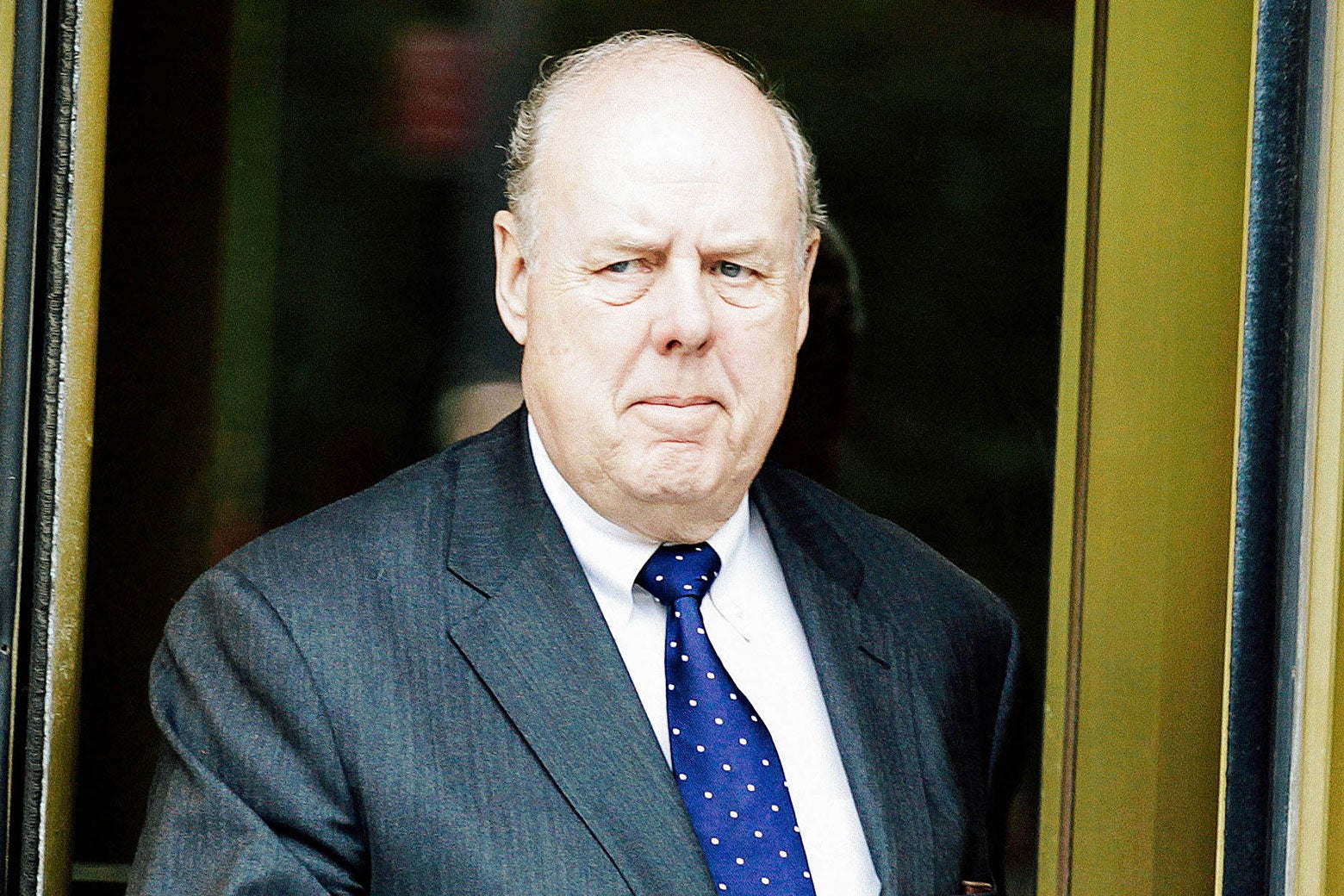 Lawyer John Dowd exits Manhattan Federal Court in New York on May 11, 2011.