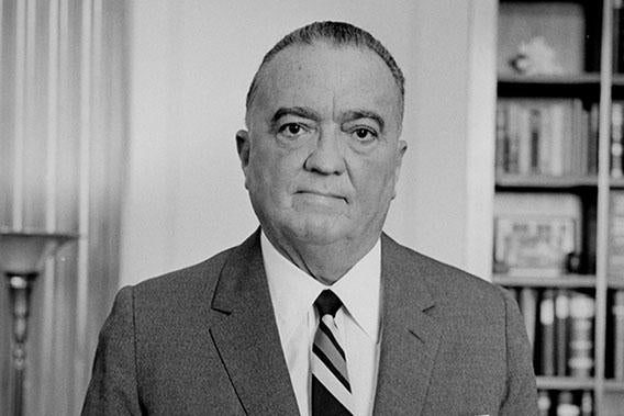 Portrait of J. Edgar Hoover taken on September 28th, 1961.