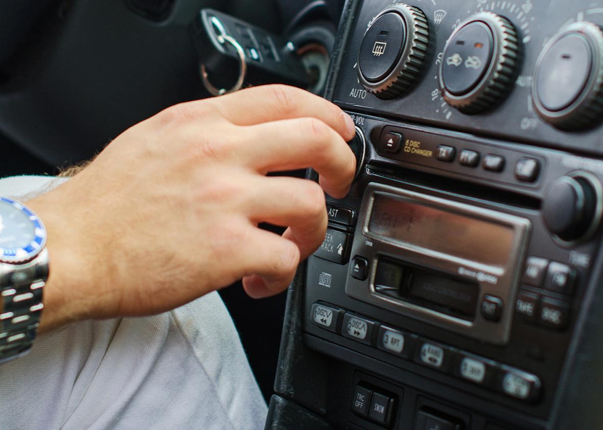 car radio.