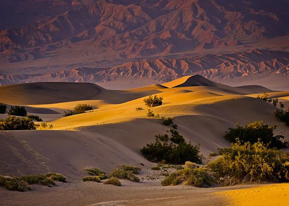 Death Valley is a desert located within the Mojave Desert in the southwestern US.