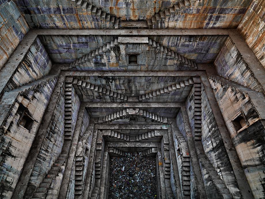 Stepwell #4, Sagar Kund Baori, Bundi, Rajasthan, India 2010 