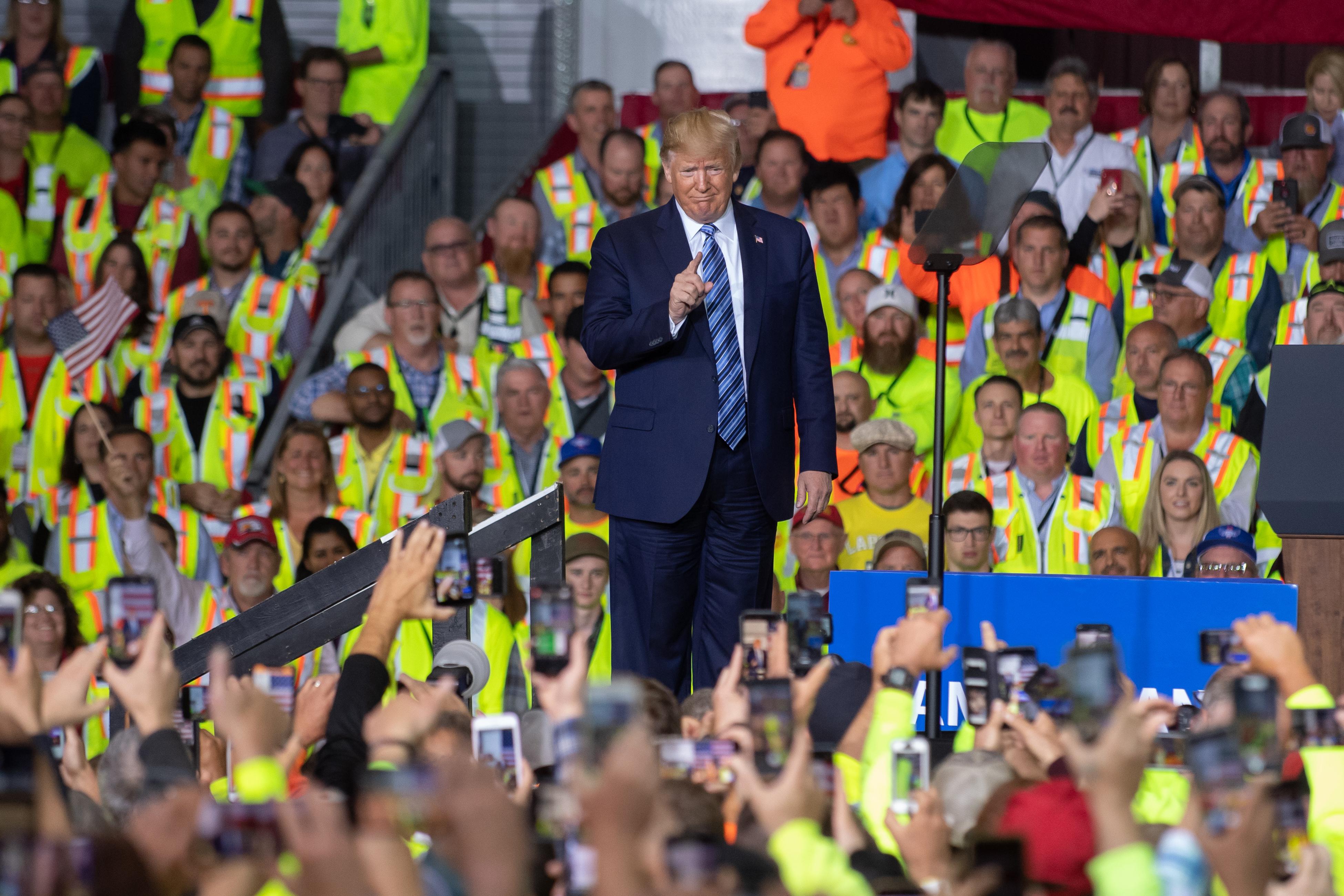 Workers Reportedly Told Would Lose Pay If Didn’t Attend Trump Speech.