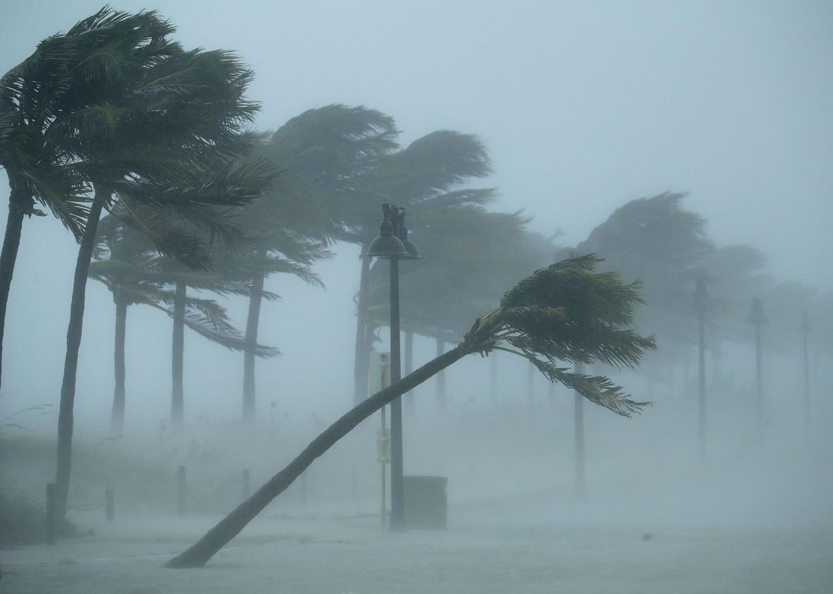 Hurricane Irma hits Fort Lauderdale.