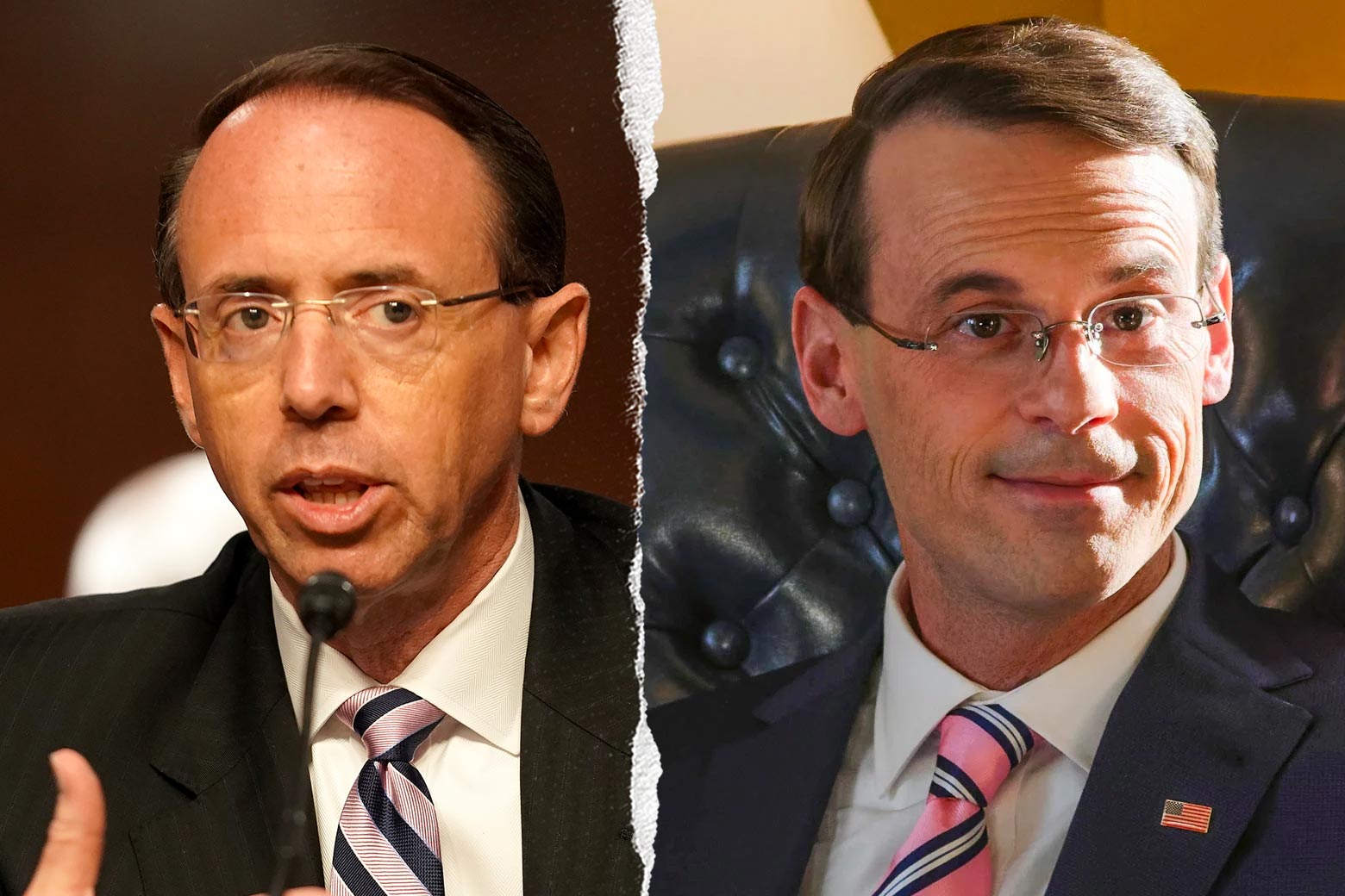 Rod Rosenstein, and Scoot McNairy as Rod Rosenstein in The Comey Rule.