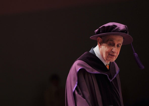 Professor John Forbes Nash, Jr, winner of the Nobel Prize in Economic Sciences, was conferred an honorary doctorate of science at the City University of Hong Kong on November 8, 2011. 