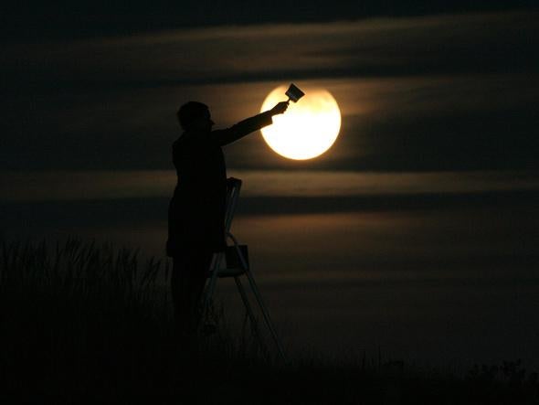 painting the Moon