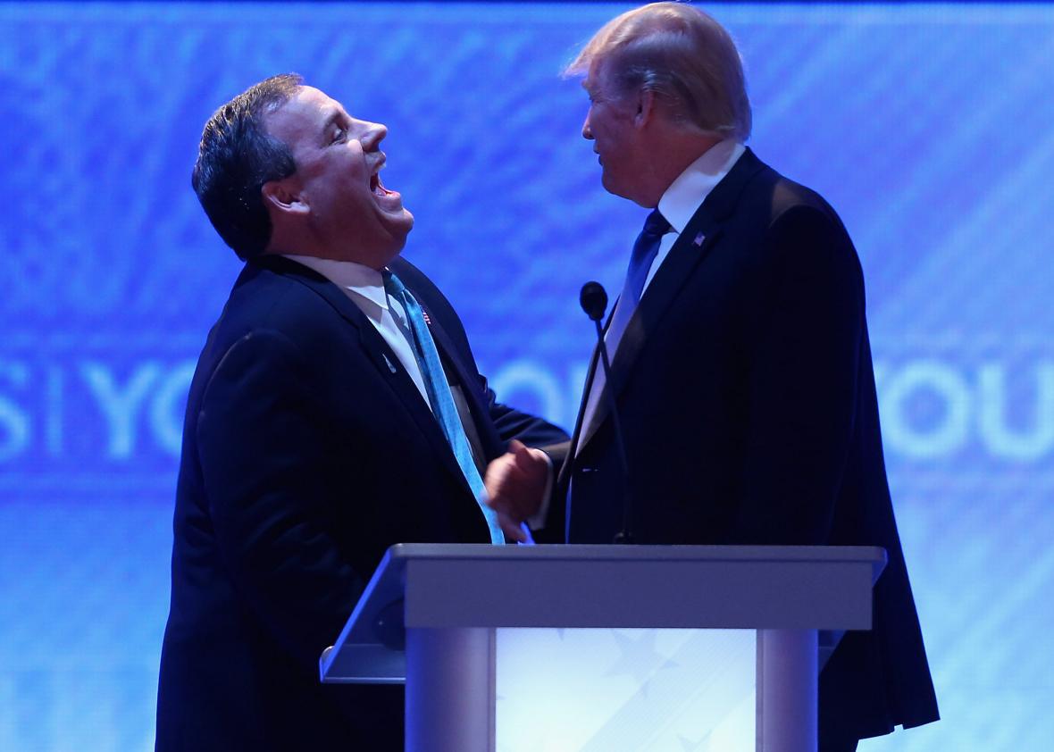 Chris Christie Endorses Donald Trump.