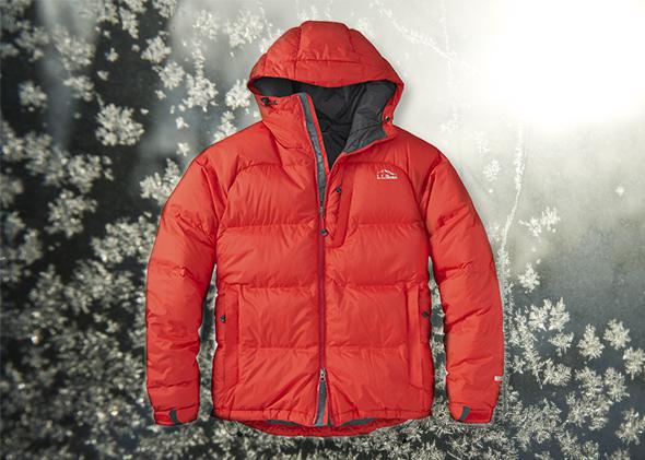 windstopper down jacket