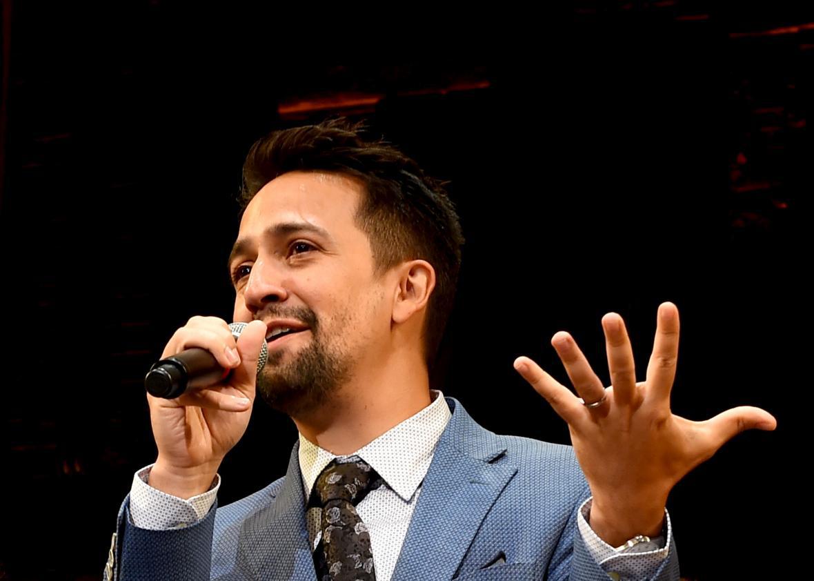 Lin manuel miranda singing best sale