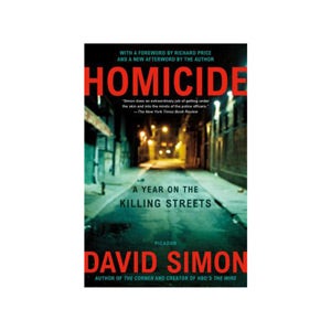 Book cover for Homicide.