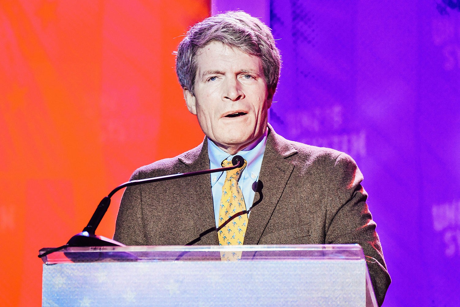 Professor Richard Painter speaks during Unrigged Live! presented by Represent.Us during the 2018 Unrig the System Summit at the McAlister Auditorium at Tulane University on February 3, 2018 in New Orleans, Louisiana. (Photo by Erika Goldring/Getty Images)