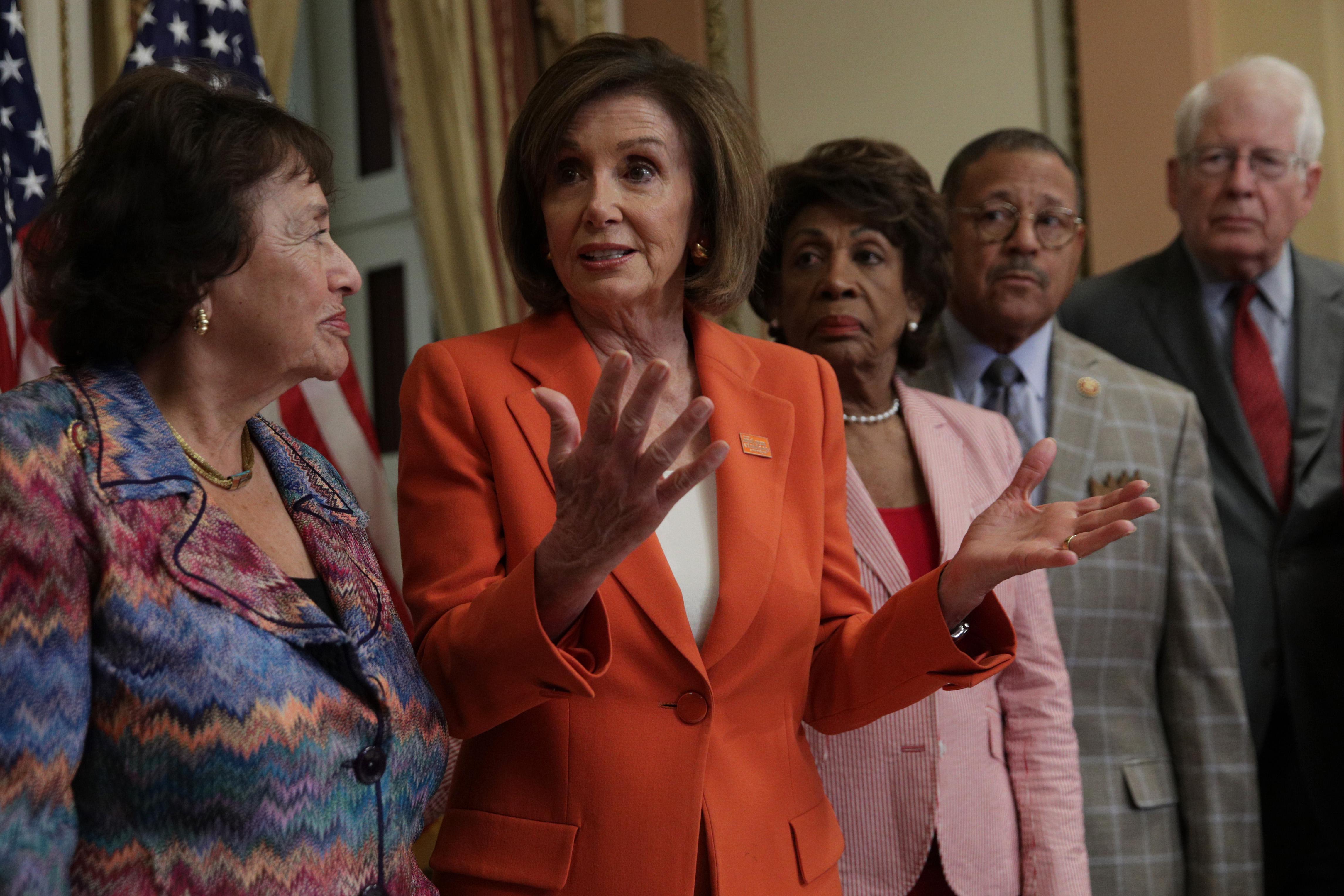 Nancy Pelosi at the Capitol on June 5.