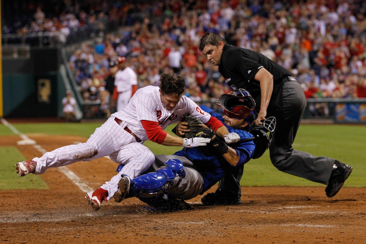 MLB intends to ban home plate collisions by 2015 - ESPN