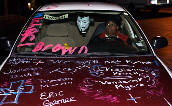 ferguson protests after michael brown case decision.