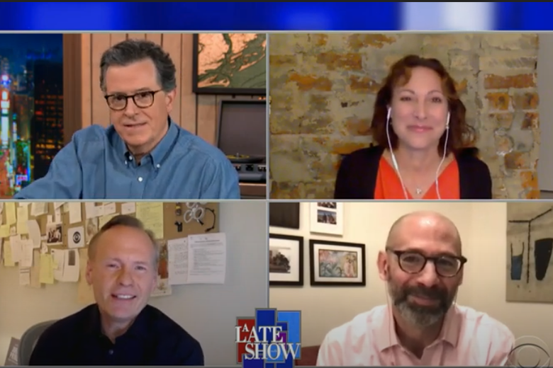 Watch Stephen Colbert Celebrate 15 Years of the Slate Political Gabfest Watch Stephen Colbert Celebrate 15 Years of the Slate Political Gabfest