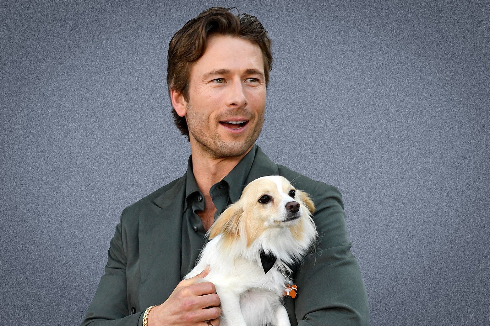 Glen Powell’s Dog Sure Is Cute. But There’s One Little Problem.