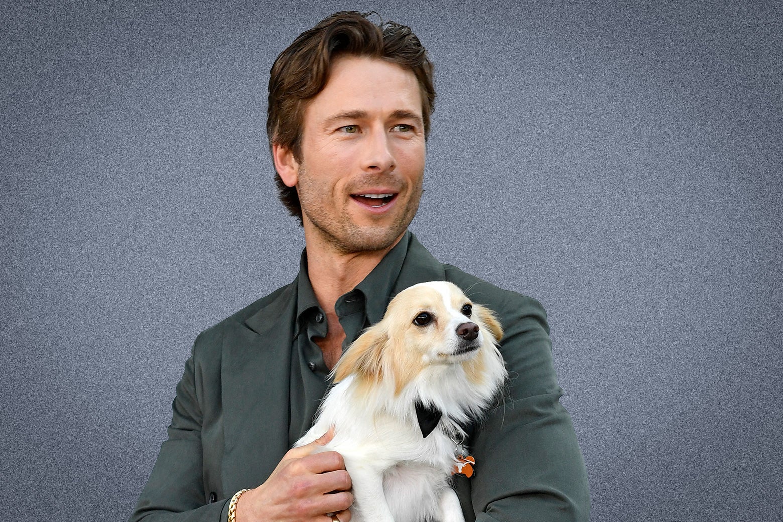 Twisters’ Glen Powell: Everyone’s jazzed about his dog. Except for me.