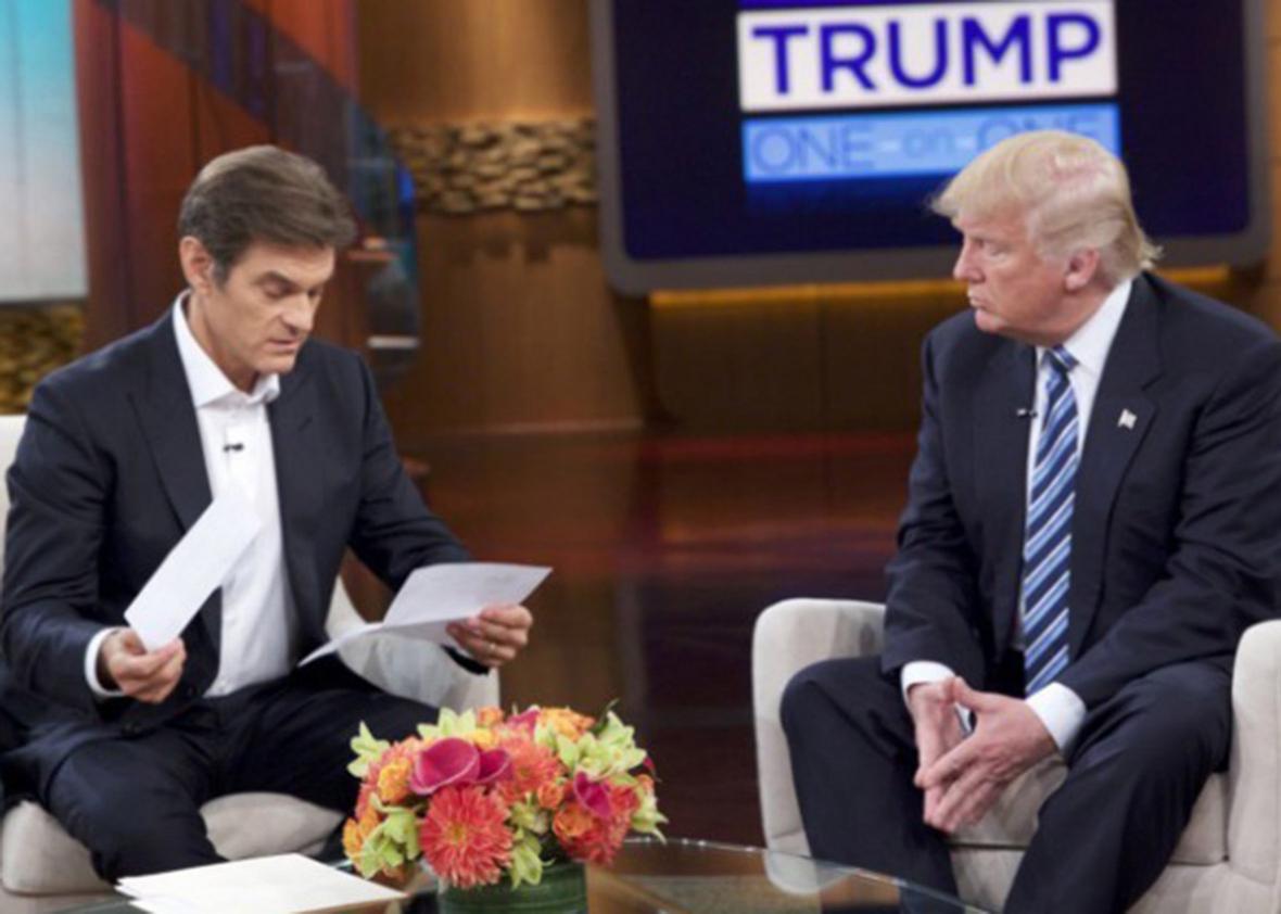 Trump’s Visit To Dr. Oz Was A Disaster.