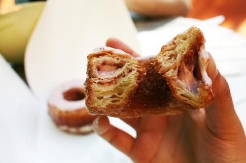 Cronut interior.