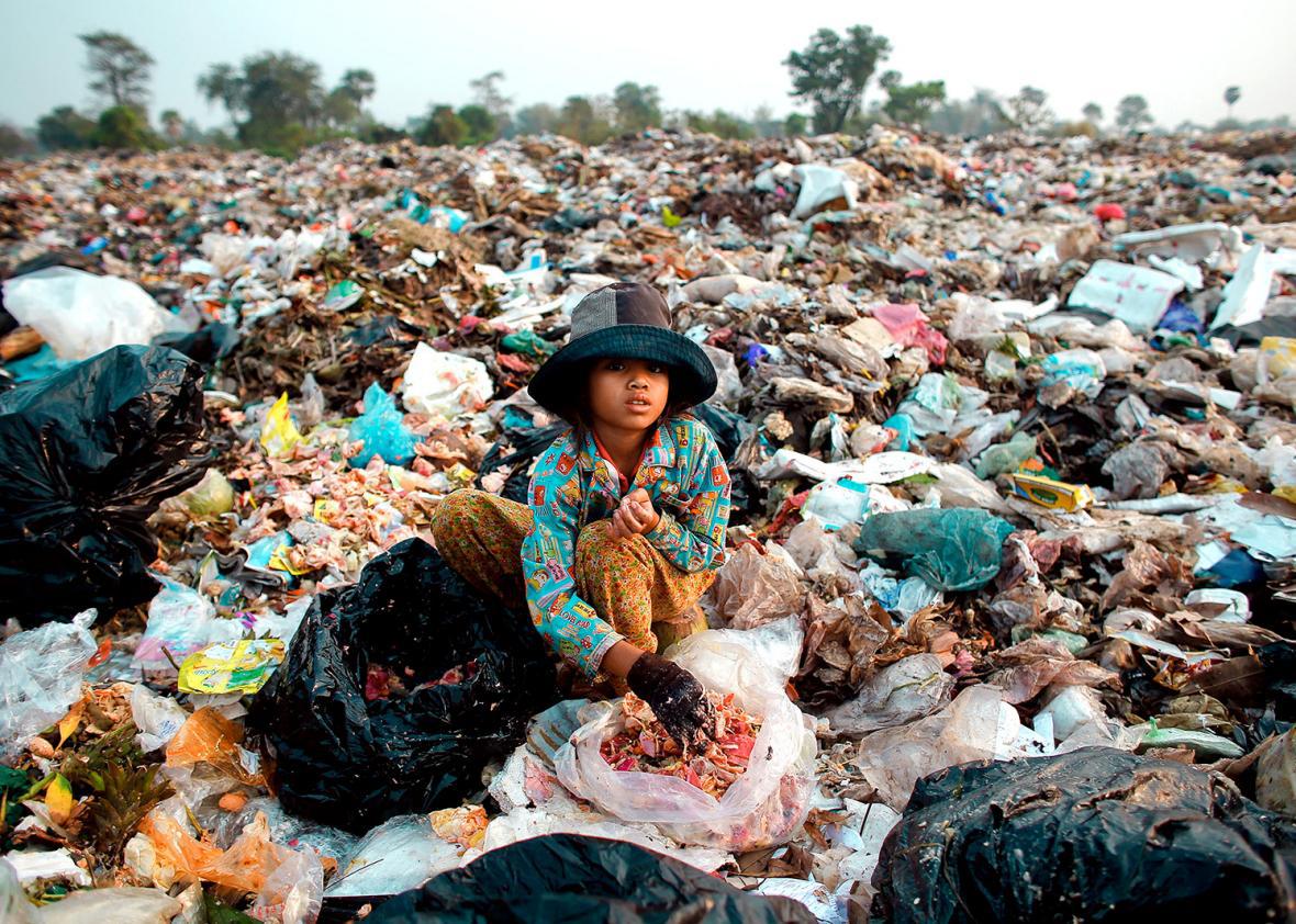 Cambodia landfill
