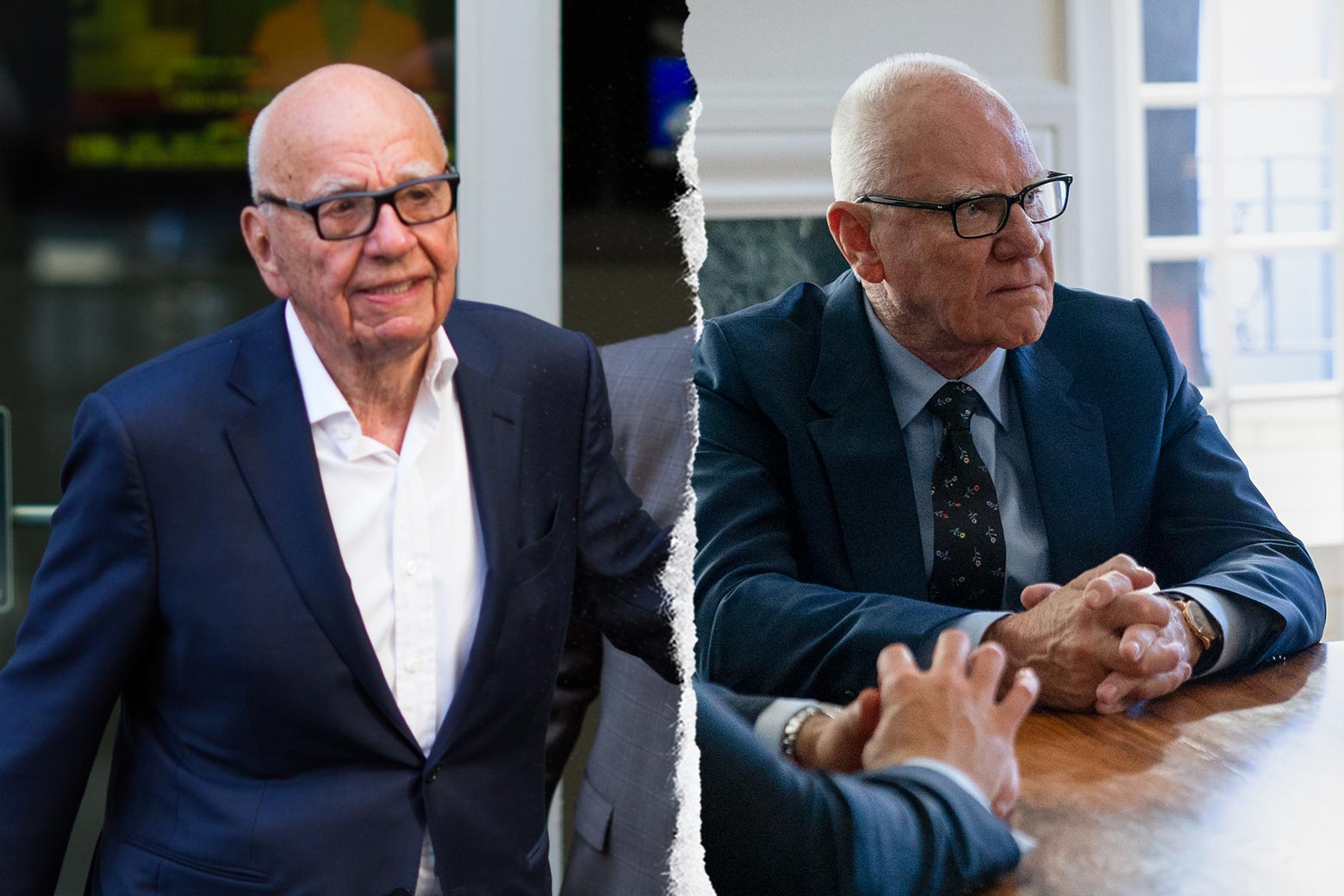 Rupert Murdoch, and Malcolm McDowell as Rupert Murdoch