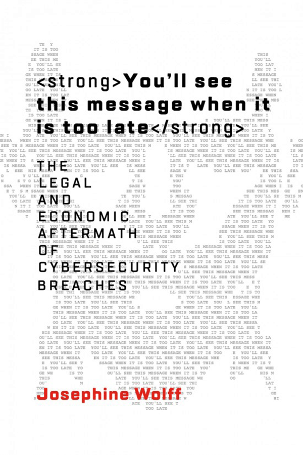 You’ll See This Message When It Is Too Late book cover