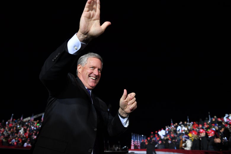 Trump’s Chief of Staff Meadows Pushed DOJ to Probe Crazy Election Fraud Conspiracy Theories Trump’s Chief of Staff Meadows Pushed DOJ to Probe Crazy Election Fraud Conspiracy Theories