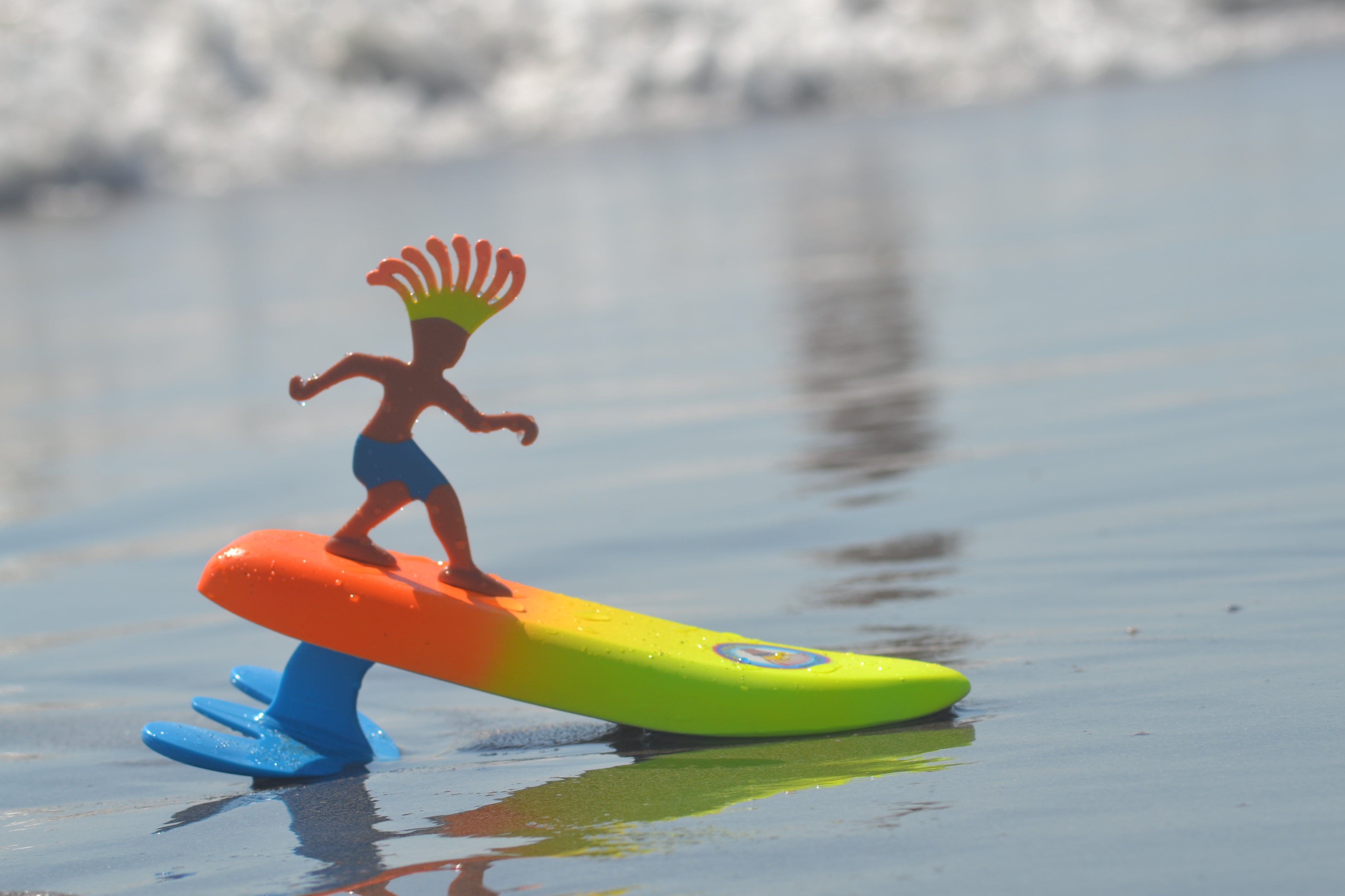 surfing dude toy